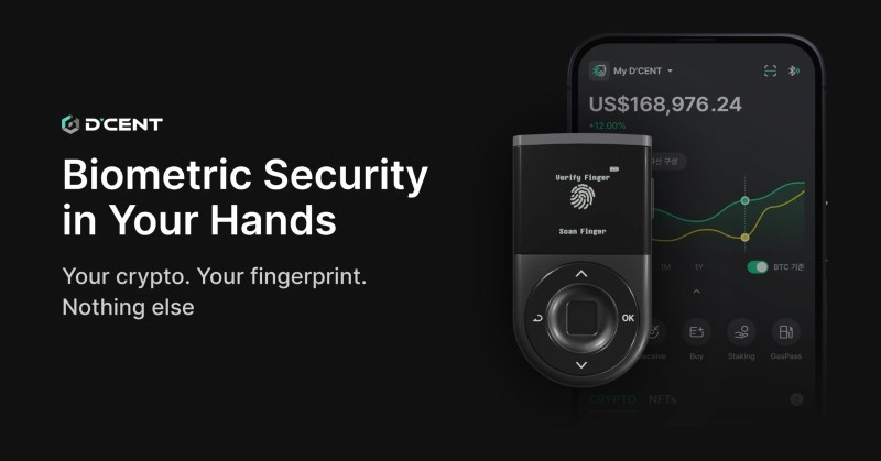 D'CENT wallet overview